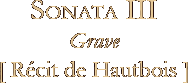 Sonata III