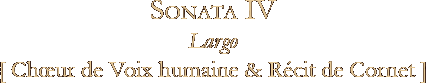 Sonata IV